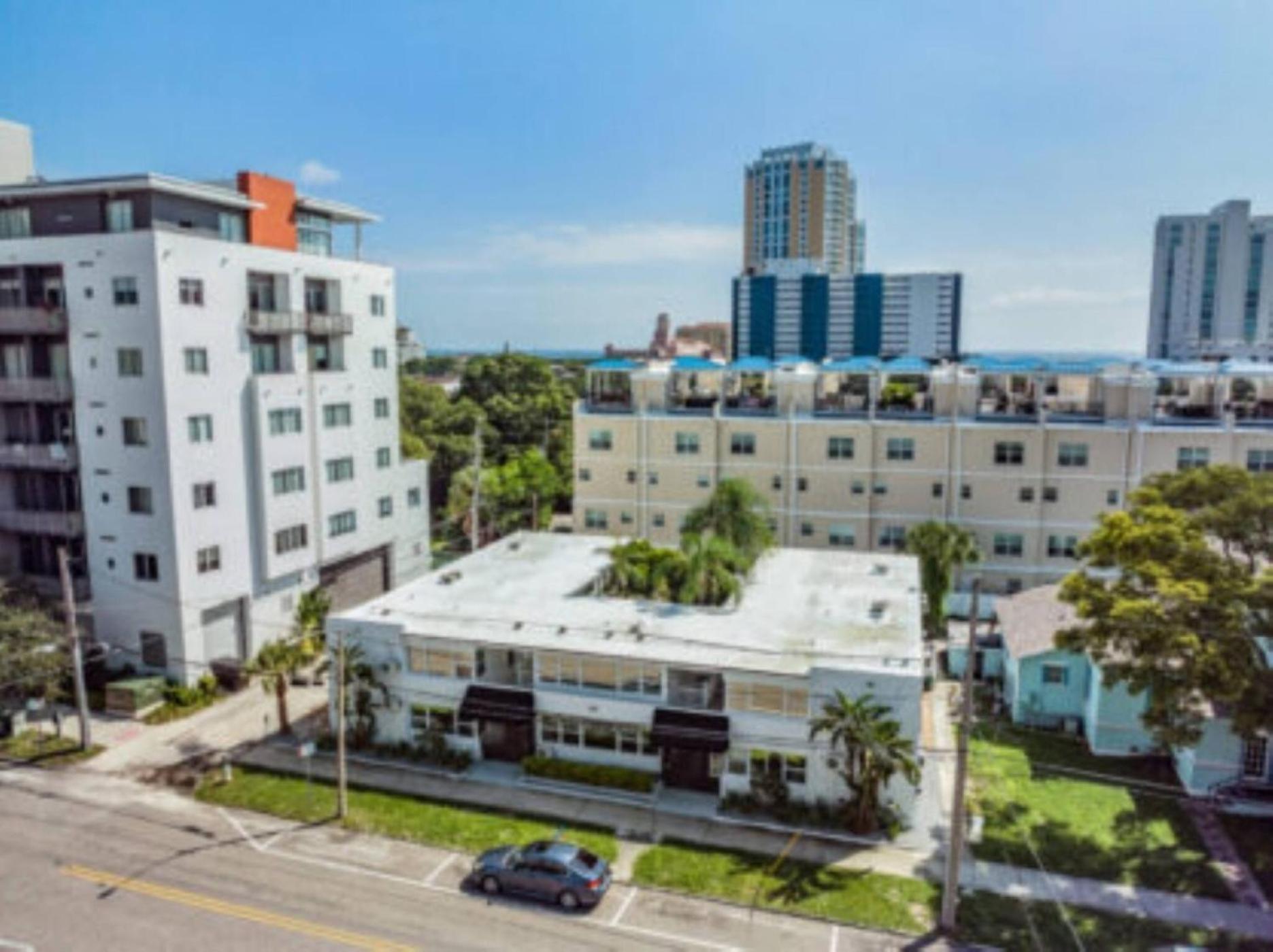 Modern Downtown St Petersburg Studio Pet-Friendly Affordable! Exterior foto